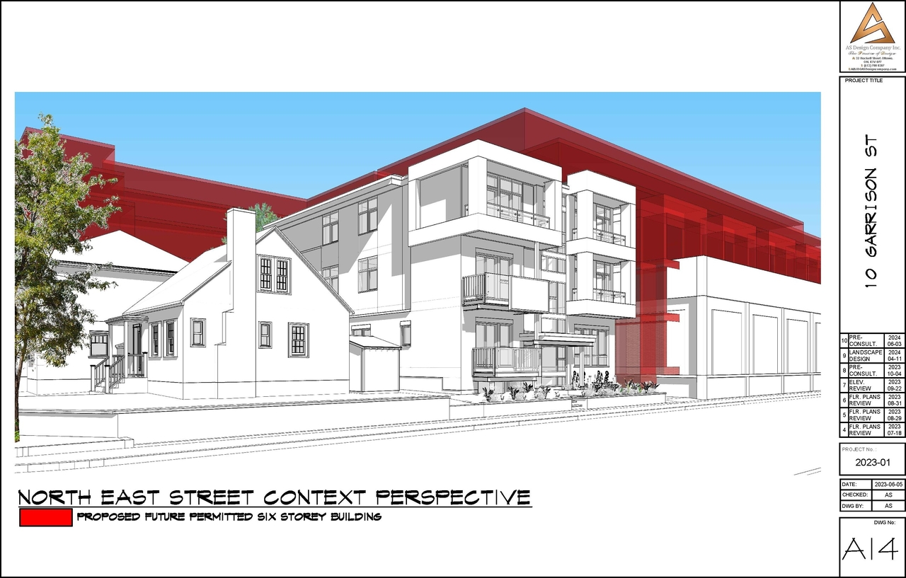 Rendering of building from page 10 of the file '2024-08-08 - Site Plan, Elevations and Renderings - D02-02-24-0036'