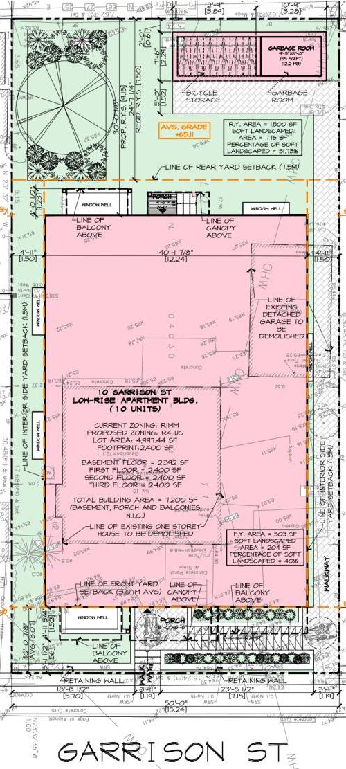 Construction site plan for project from page 17 of the file '2024-08-08 - Urban Design Brief - D02-02-24-0036'