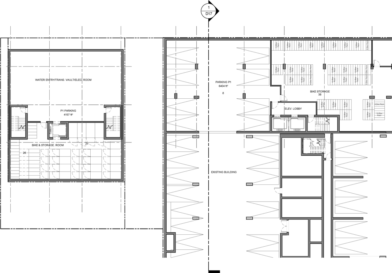Floor plan for project from page 19 of the file '2024-08-09 - Urban Design Review Panel Report - D02-02-24-0038'