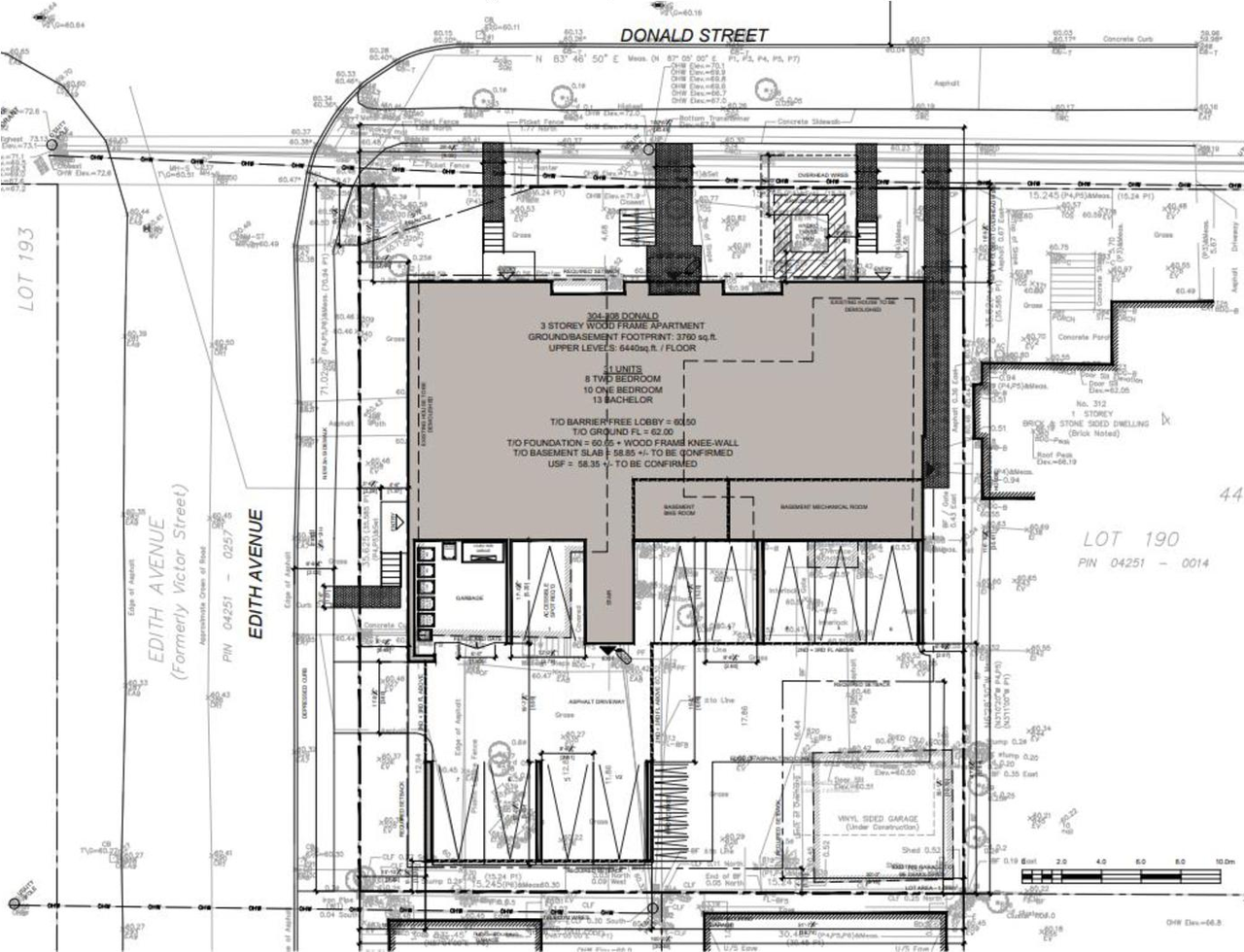 Construction site plan for project from page 11 of the file '2024-08-16 - Planning Rationale and Urban Design Brief - D02-02-24-0044'