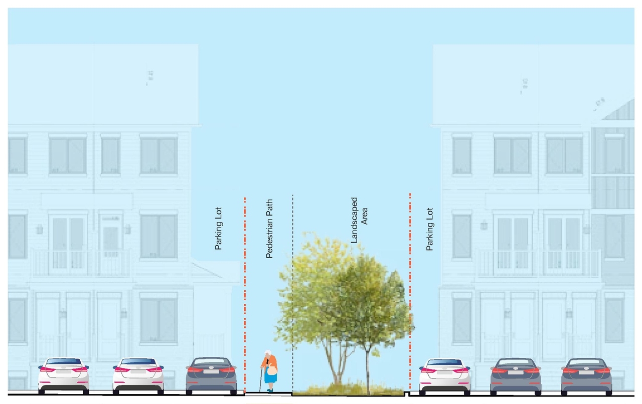 Construction site plan for project from page 36 of the file '2024-11-15 - Urban Design Brief Planning Rationale - D02-02-24-0049'