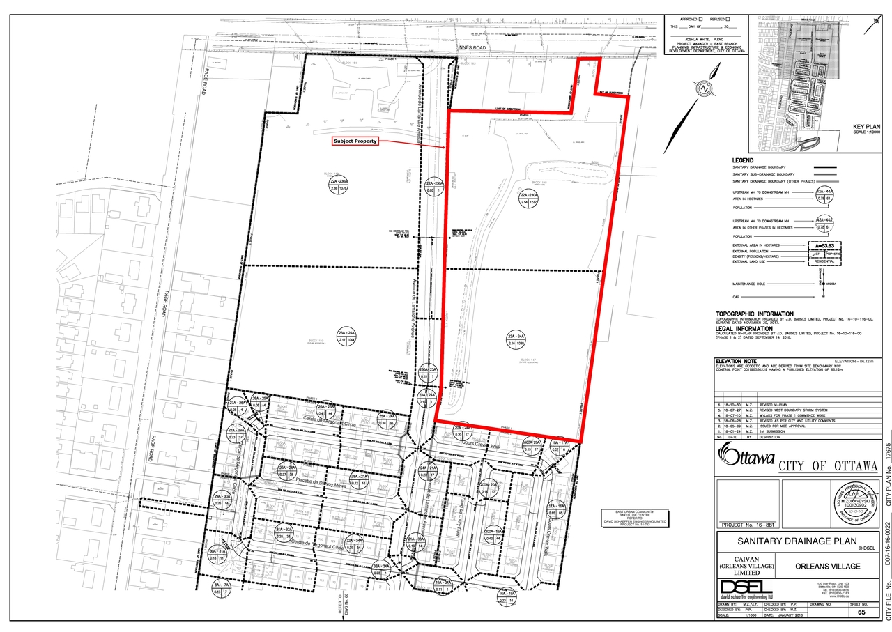 Construction site plan for project from page 83 of the file '2024-09-10 - Design Brief - D02-02-24-0049'