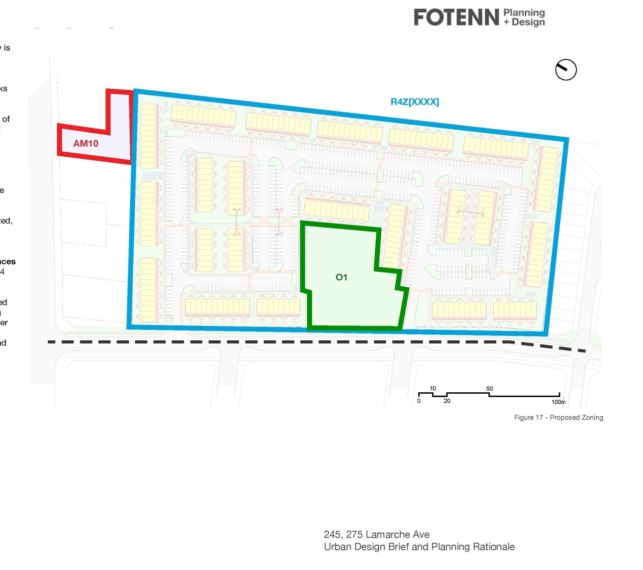 Construction site plan for project from page 26 of the file '2024-09-10 - Planning Rationale and Urban Design Brief - D02-02-24-0049'