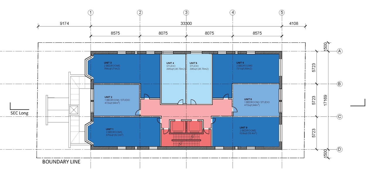 Construction site plan for project from page 56 of the file '2024-09-19 - Urban Design Review Panel Report - D02-02-24-0051'