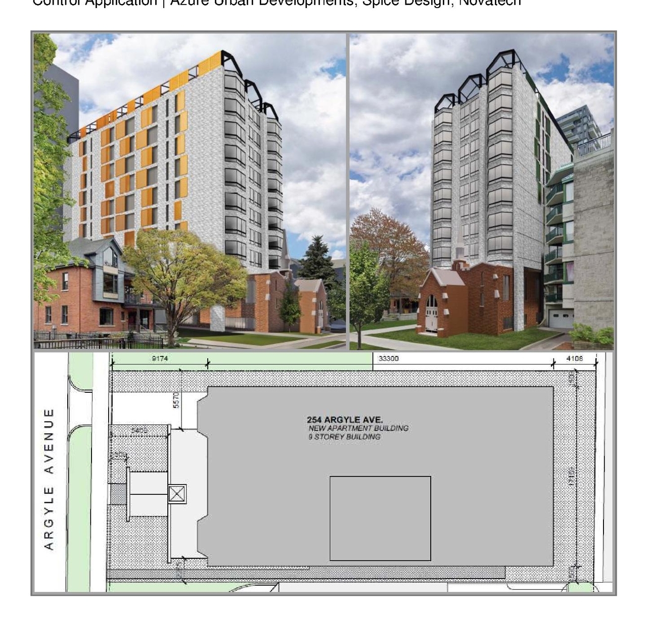 Construction site plan for project from page 99 of the file '2024-09-19 - Urban Design Review Panel Report - D02-02-24-0051'