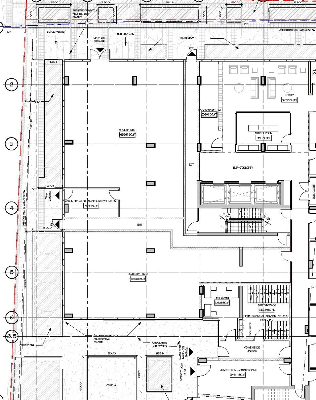 Construction site plan for project from page 14 of the file '2024-09-26 - Design Brief - D02-02-24-0054'