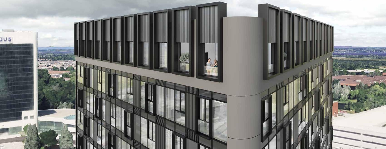 Rendering of building from page 17 of the file '2025-01-17 - Urban Design Brief - D02-02-24-0058'