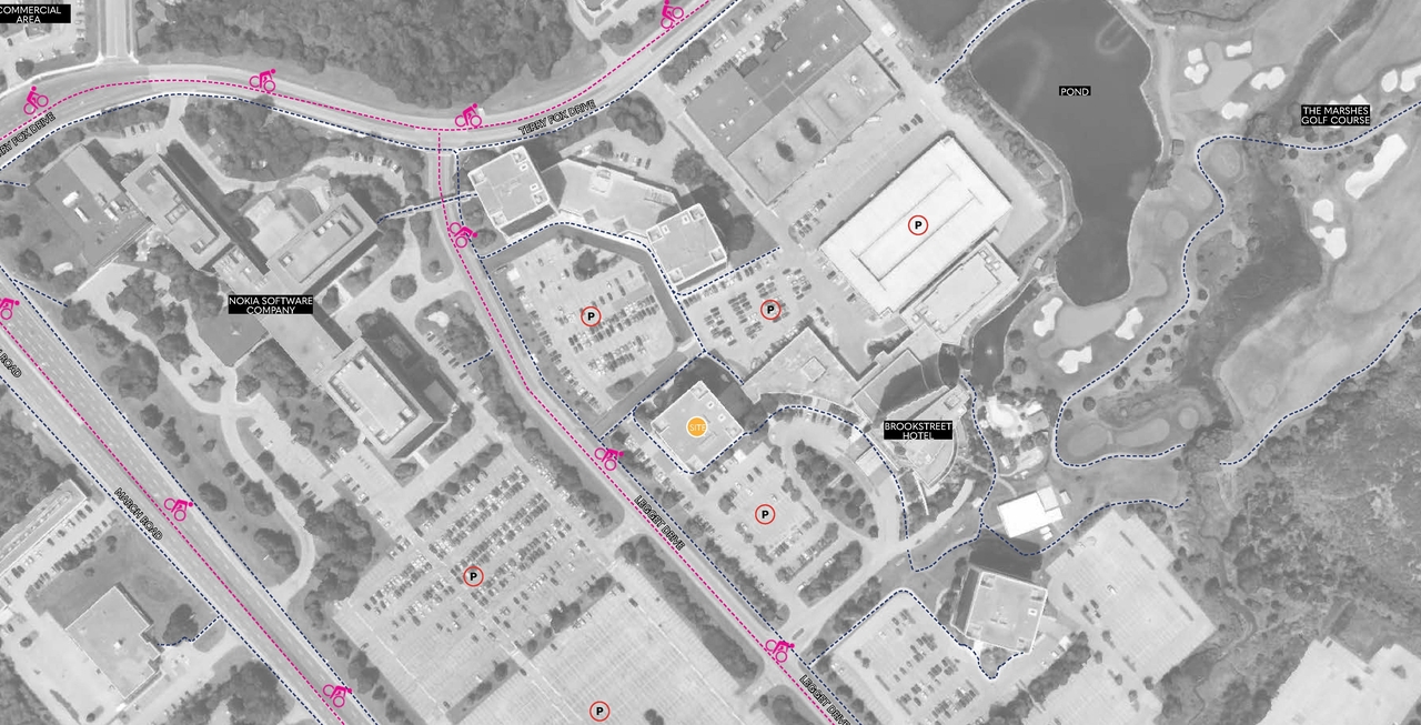 Construction site plan for project from page 6 of the file '2025-01-17 - Urban Design Brief - D02-02-24-0058'