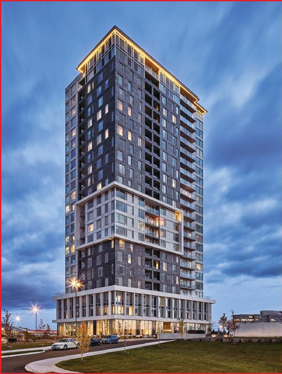 Rendering of building from page 30 of the file '2025-03-18 - Urban Design Brief - D02-02-24-0060'
