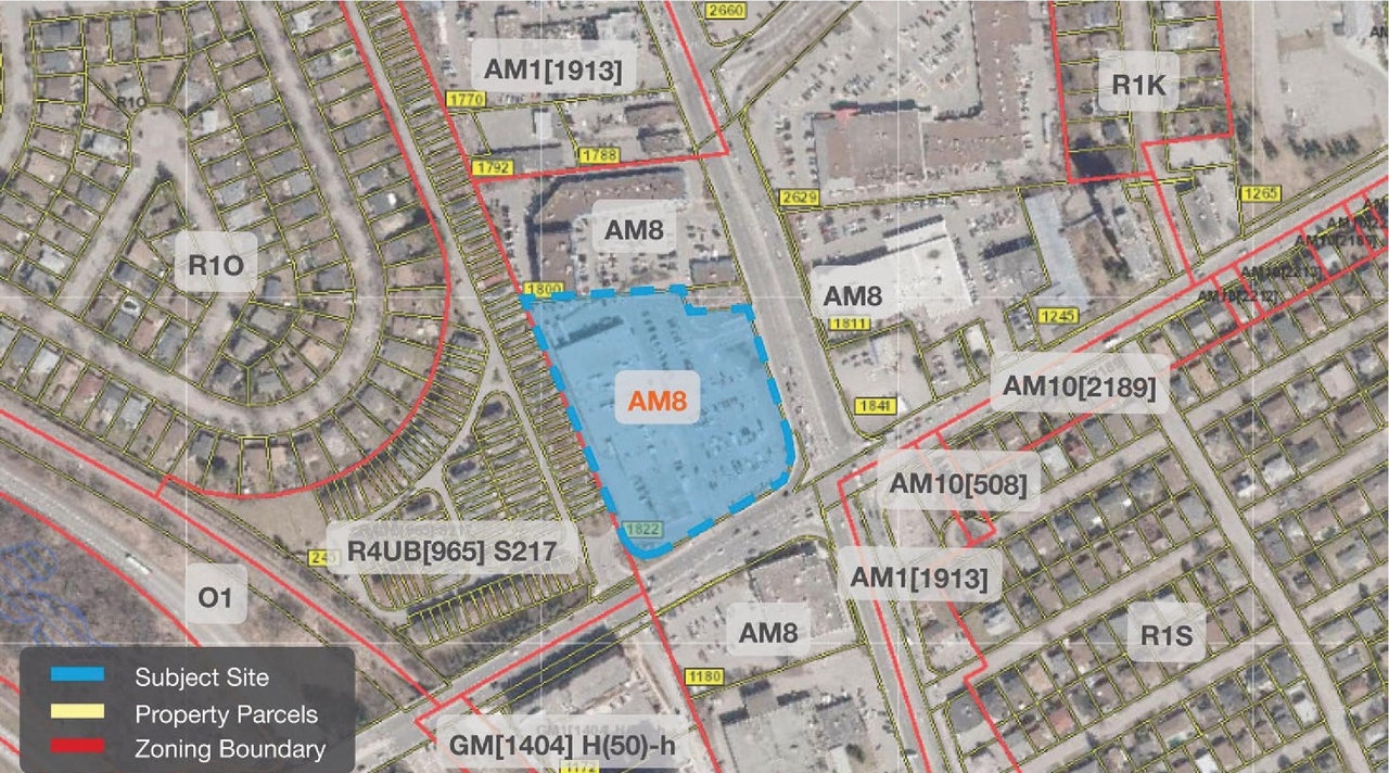 Construction site plan for project from page 12 of the file '2025-04-04 - Urban Design Review Panel Report - D02-02-24-0060'