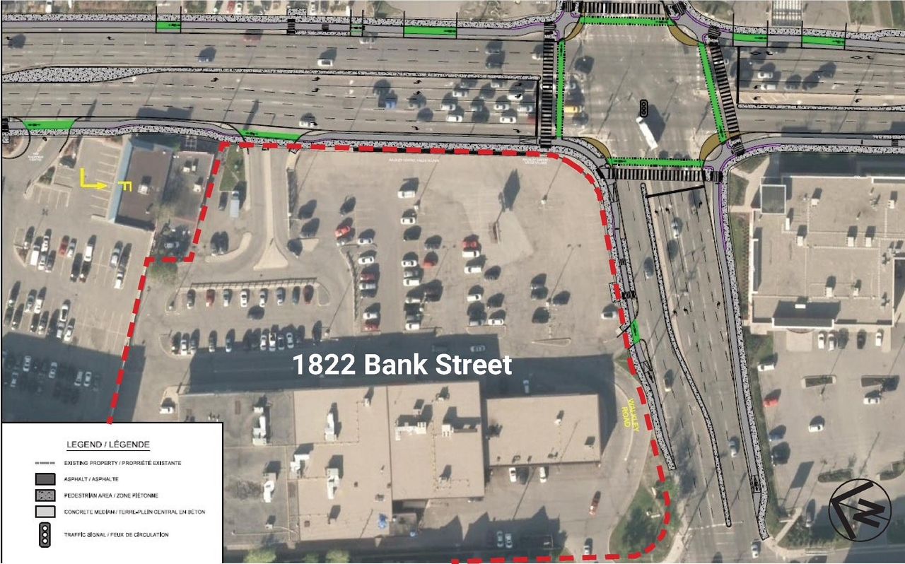 Construction site plan for project from page 18 of the file '2025-04-04 - Urban Design Review Panel Report - D02-02-24-0060'