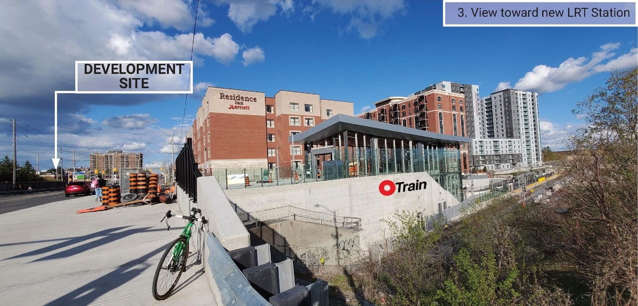 Rendering of building from page 20 of the file '2025-04-04 - Urban Design Review Panel Report - D02-02-24-0060'