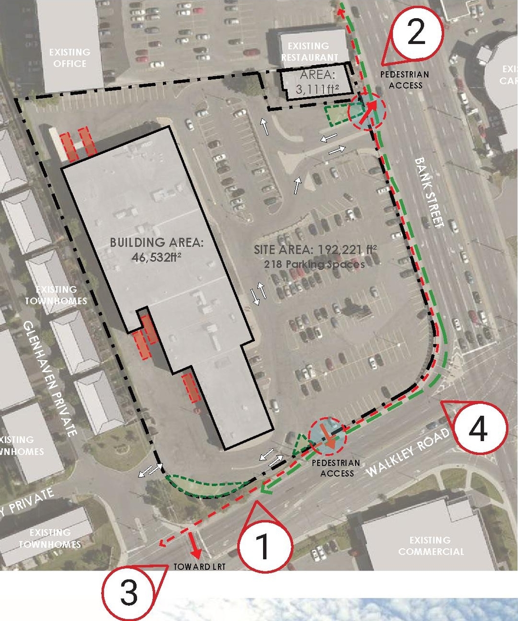 Construction site plan for project from page 21 of the file '2025-04-04 - Urban Design Review Panel Report - D02-02-24-0060'