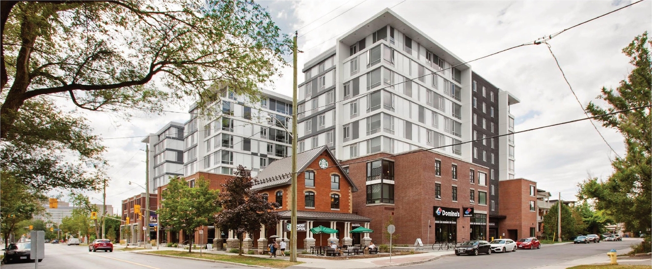 Rendering of building from page 36 of the file '2025-04-04 - Urban Design Review Panel Report - D02-02-24-0060'