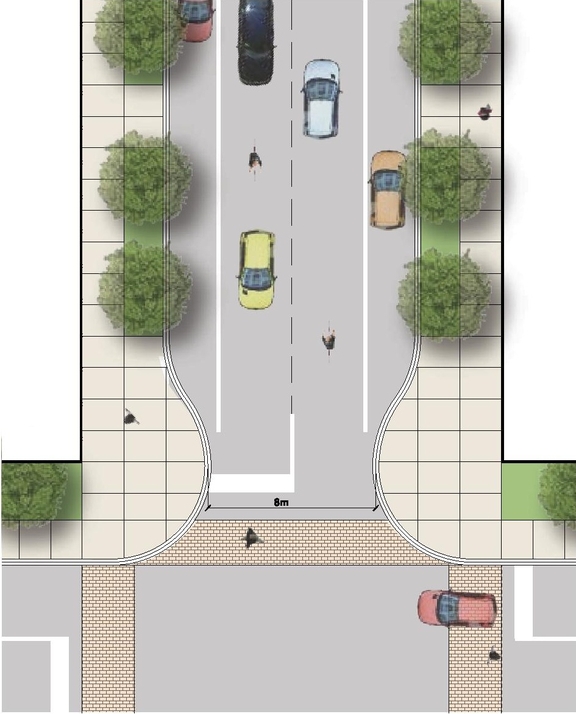 Construction site plan for project from page 37 of the file '2025-04-04 - Urban Design Review Panel Report - D02-02-24-0060'