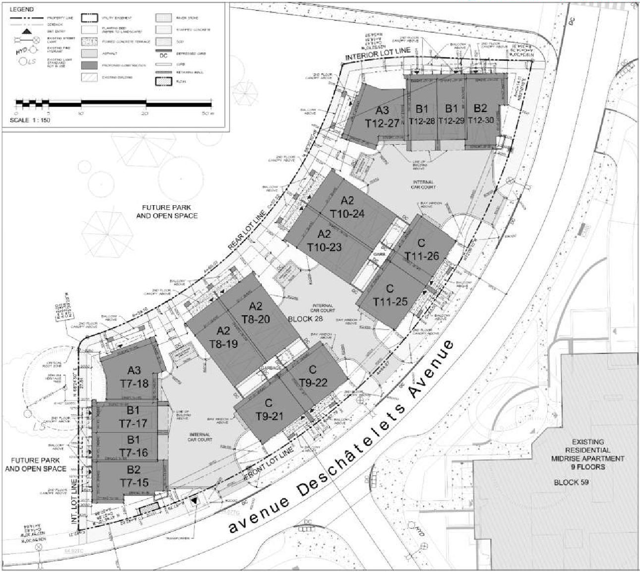 Construction site plan for project from page 21 of the file '2024-12-23 - Urban Design Brief - D02-02-24-0062'