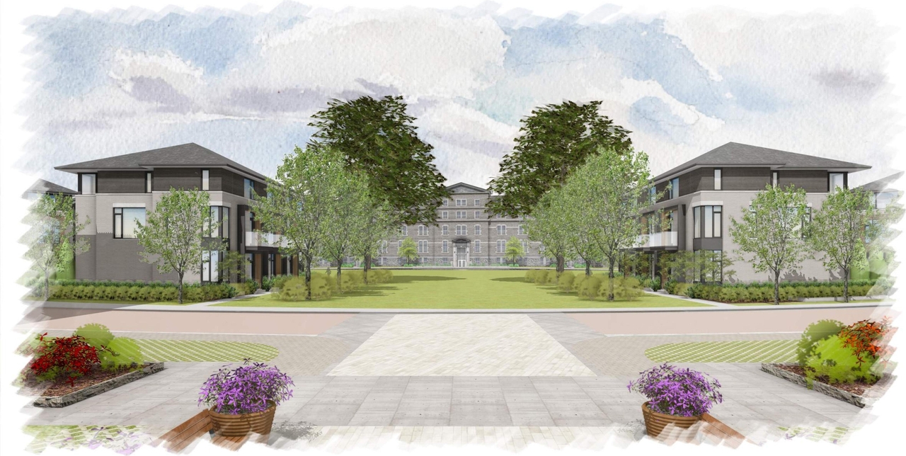 Rendering of building from page 51 of the file '2024-12-23 - Urban Design Brief - D02-02-24-0062'