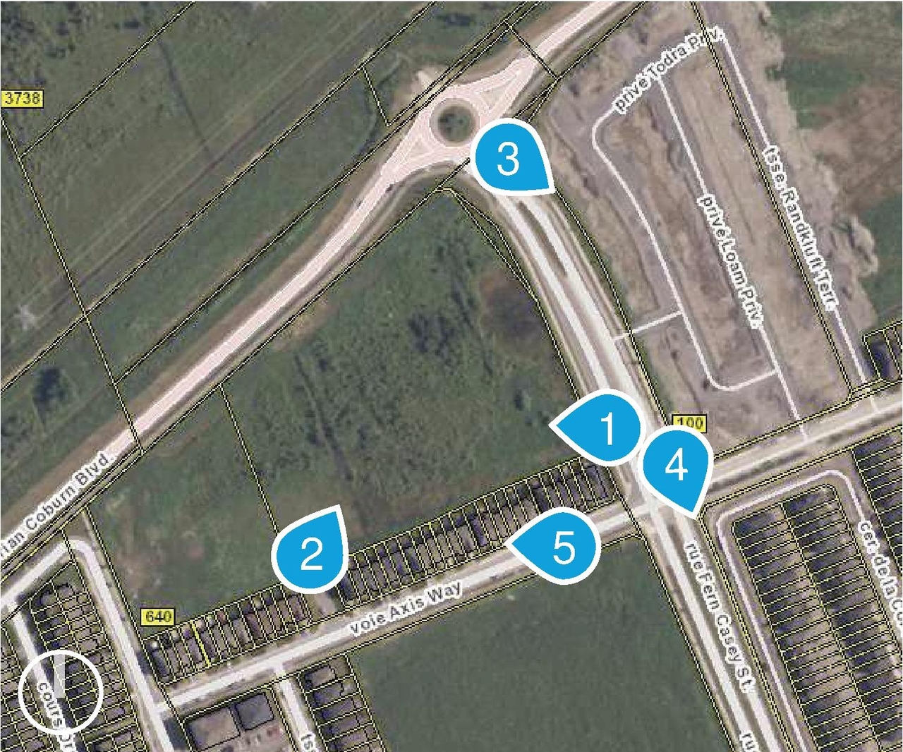 Construction site plan for project from page 15 of the file '2024-12-10 - Urban Design Brief - D02-02-24-0077'