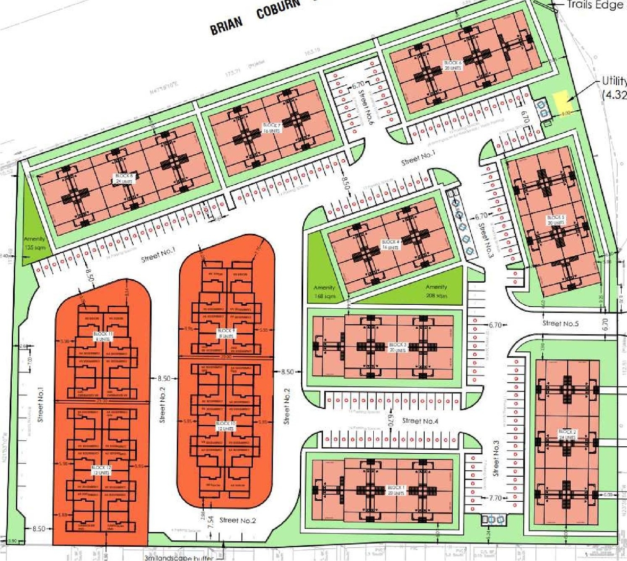 Construction site plan for project from page 25 of the file '2024-12-10 - Urban Design Brief - D02-02-24-0077'