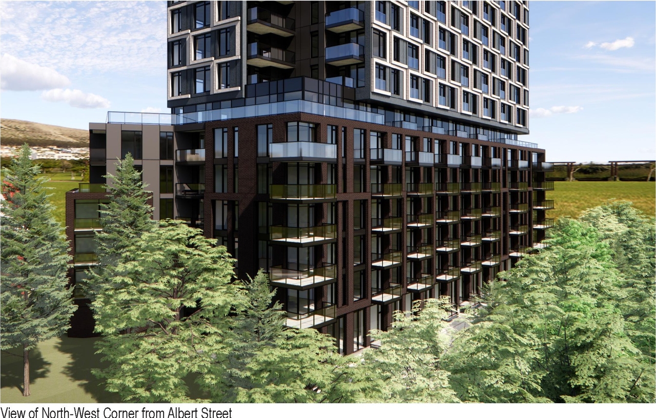 Rendering of building from page 12 of the file '2025-11-26 - UDRP Report - D02-02-24-0079'