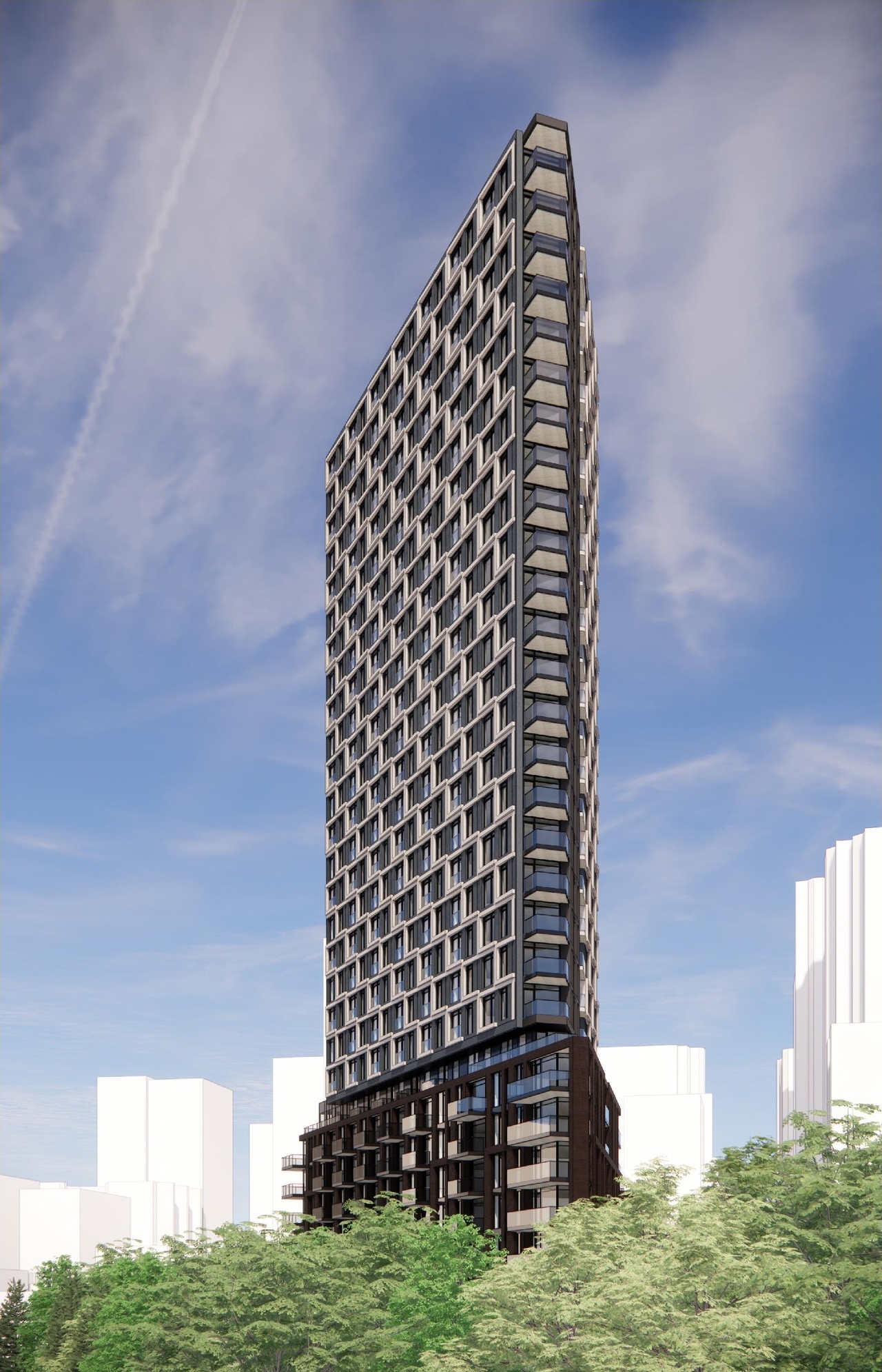 Rendering of building from page 21 of the file '2025-11-26 - UDRP Report - D02-02-24-0079'