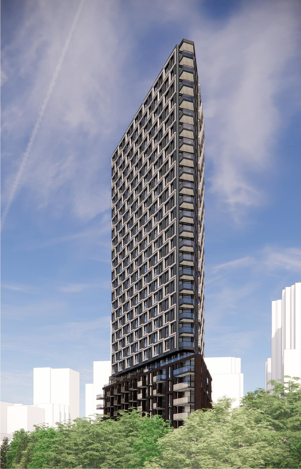 Rendering of building from page 21 of the file '2025-11-26 - UDRP Report - D02-02-24-0079'