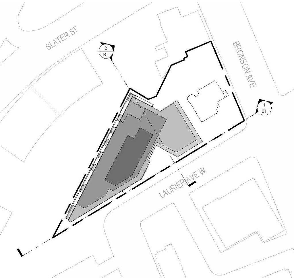 Construction site plan for project from page 27 of the file '2025-11-26 - UDRP Report - D02-02-24-0079'