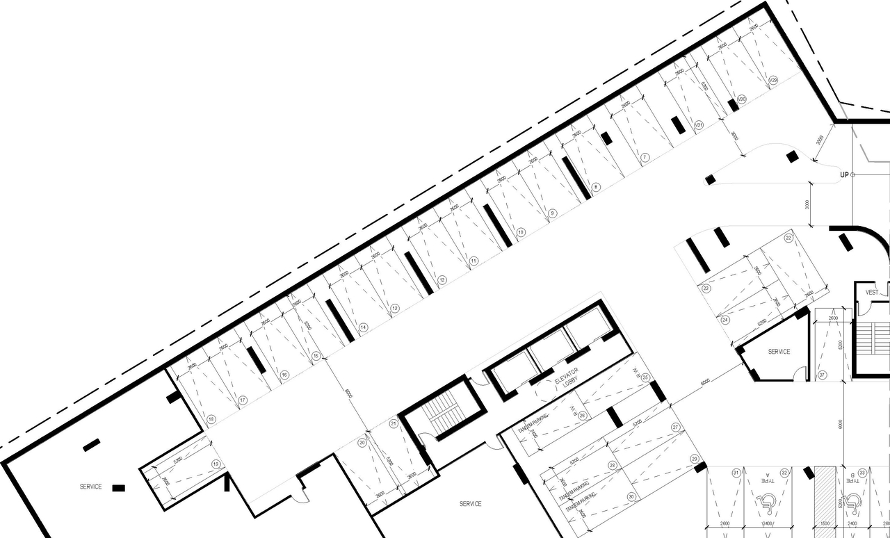 Floor plan for project from page 34 of the file '2025-11-26 - UDRP Report - D02-02-24-0079'