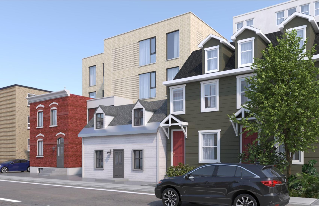 Rendering of building from page 1 of the file '2025-04-10 - Planning Rationale and Design Brief Rev1 - D02-02-24-0081'