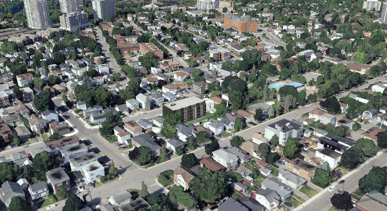 Rendering of building from page 3 of the file '2024-12-23 - Design Brief - D02-02-24-0084'