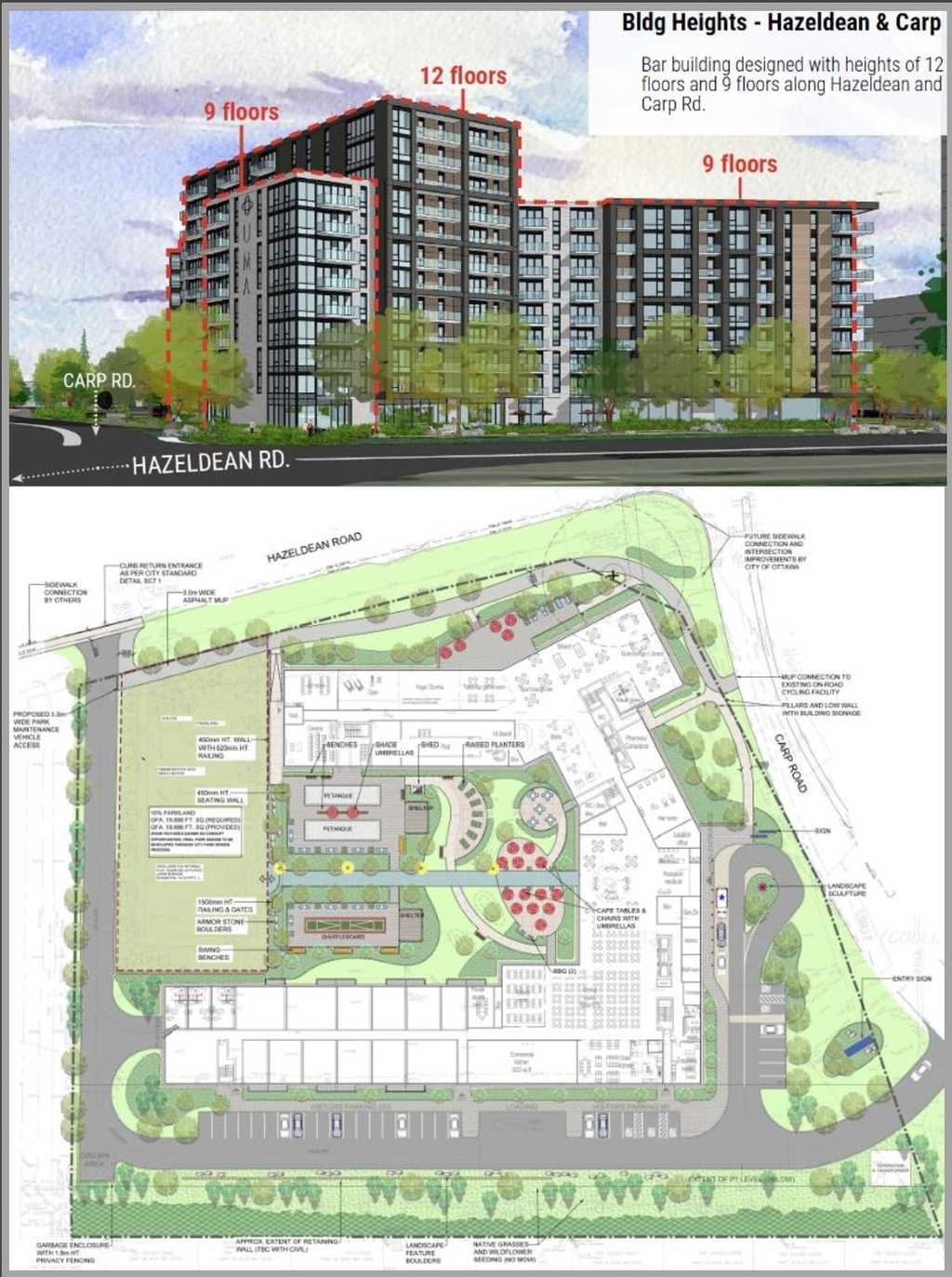Construction site plan for project from page 133 of the file '2025-03-13 - UDRP Report - D02-02-24-0086'