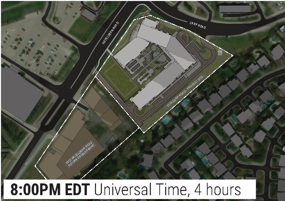 Construction site plan for project from page 23 of the file '2025-03-13 - UDRP Report - D02-02-24-0086'