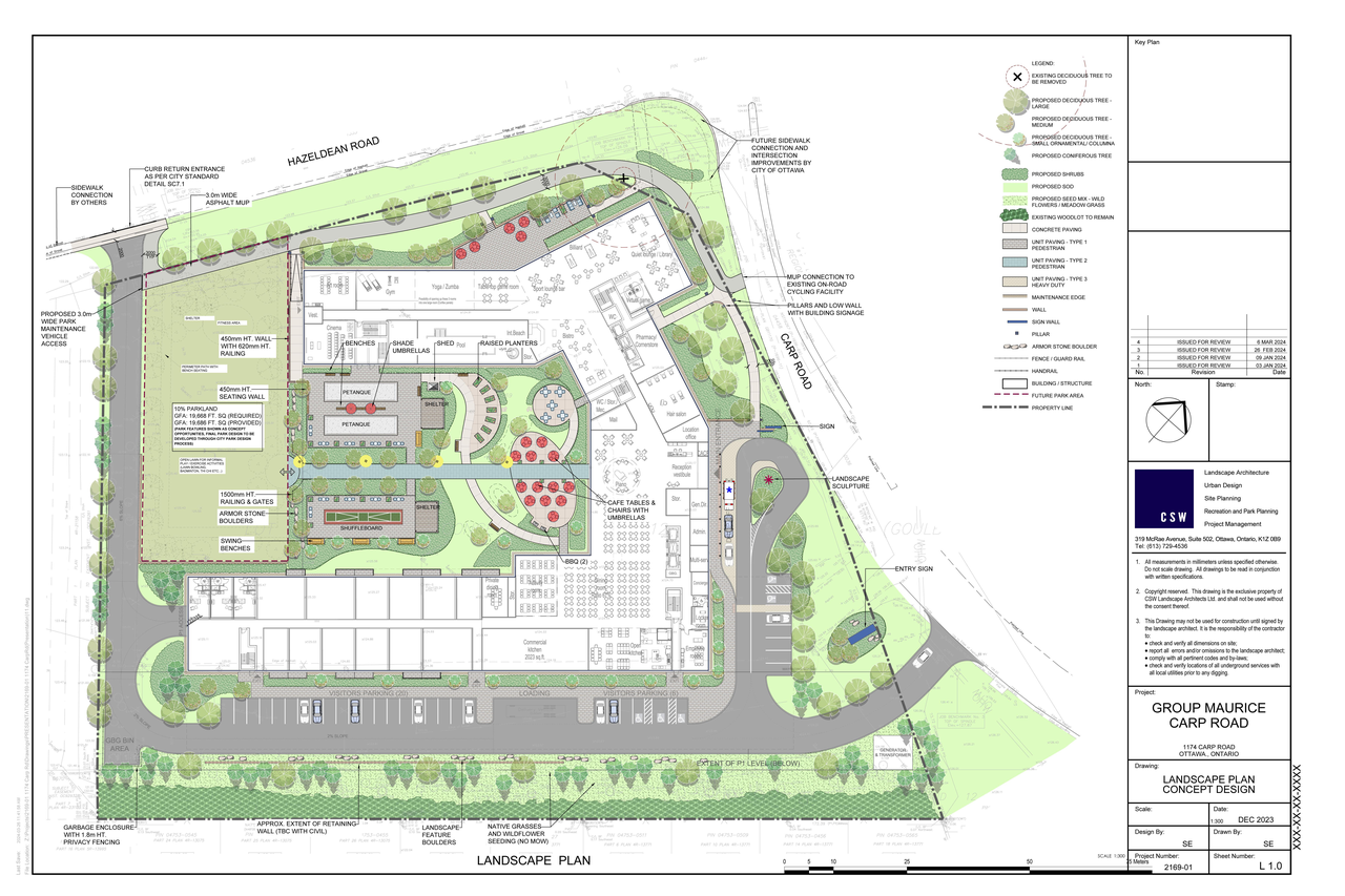 Construction site plan for project from page 51 of the file '2025-03-13 - UDRP Report - D02-02-24-0086'