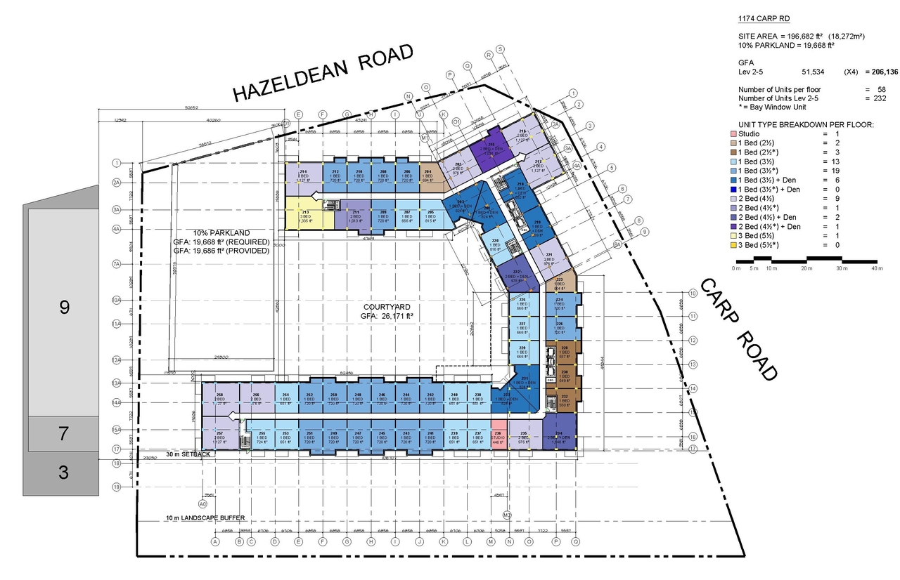 Construction site plan for project from page 52 of the file '2025-03-13 - UDRP Report - D02-02-24-0086'
