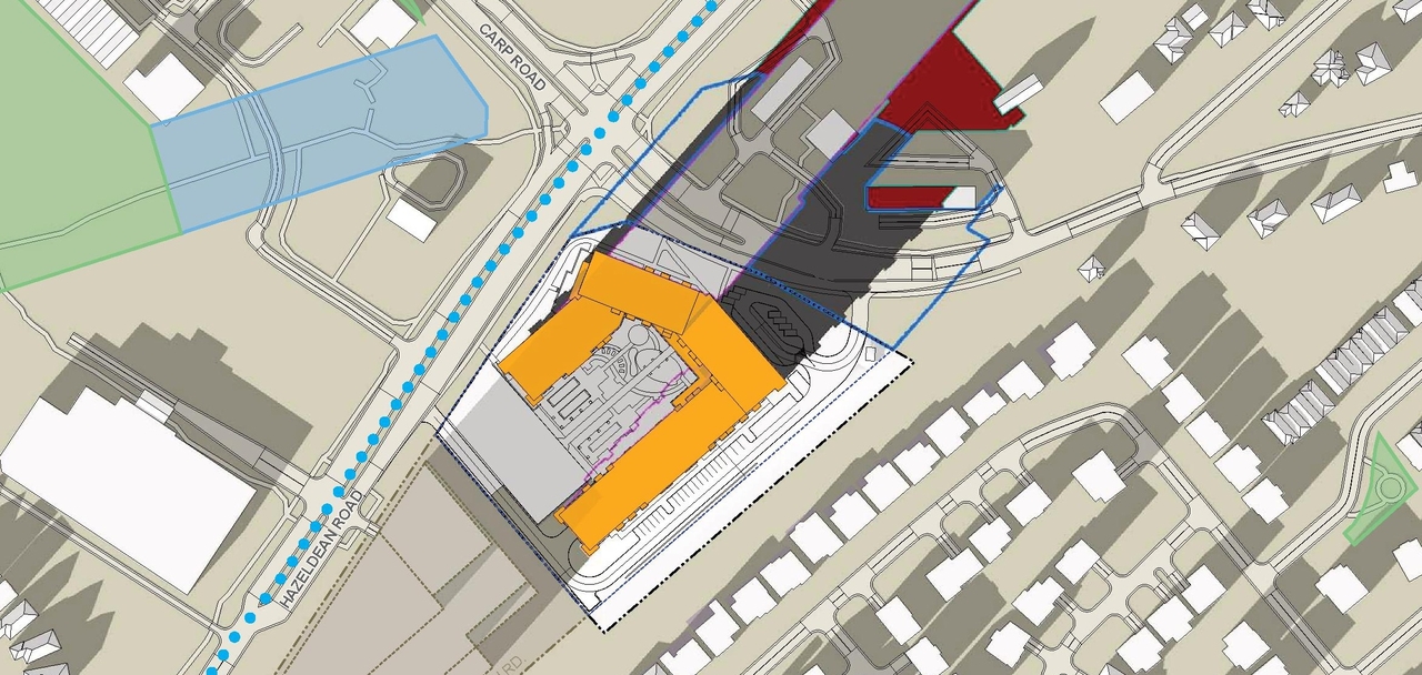 Construction site plan for project from page 106 of the file '2025-04-03 - UDRP DESIGN BRIEF - D02-02-24-0086'