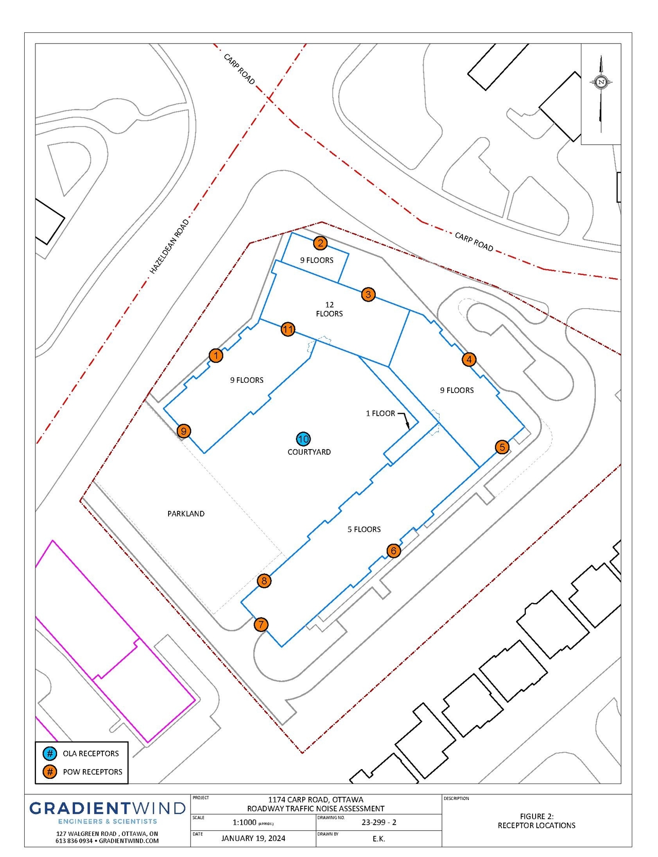 Construction site plan for project from page 155 of the file '2025-04-03 - UDRP DESIGN BRIEF - D02-02-24-0086'