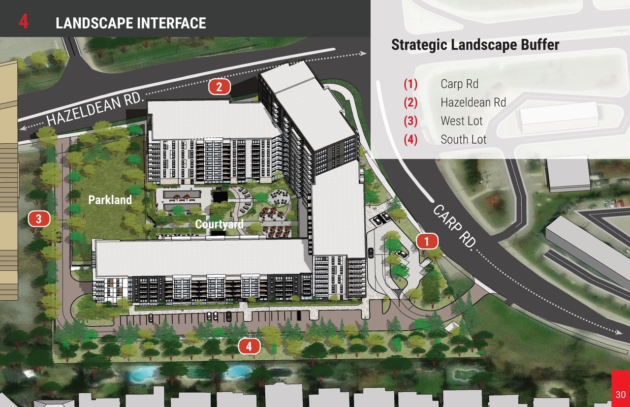 Construction site plan for project from page 30 of the file '2025-04-03 - UDRP DESIGN BRIEF - D02-02-24-0086'