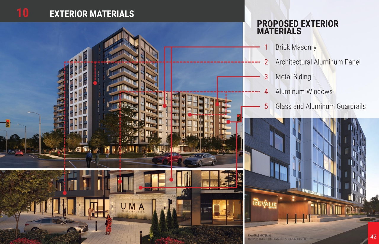 Rendering of building from page 42 of the file '2025-04-03 - UDRP DESIGN BRIEF - D02-02-24-0086'