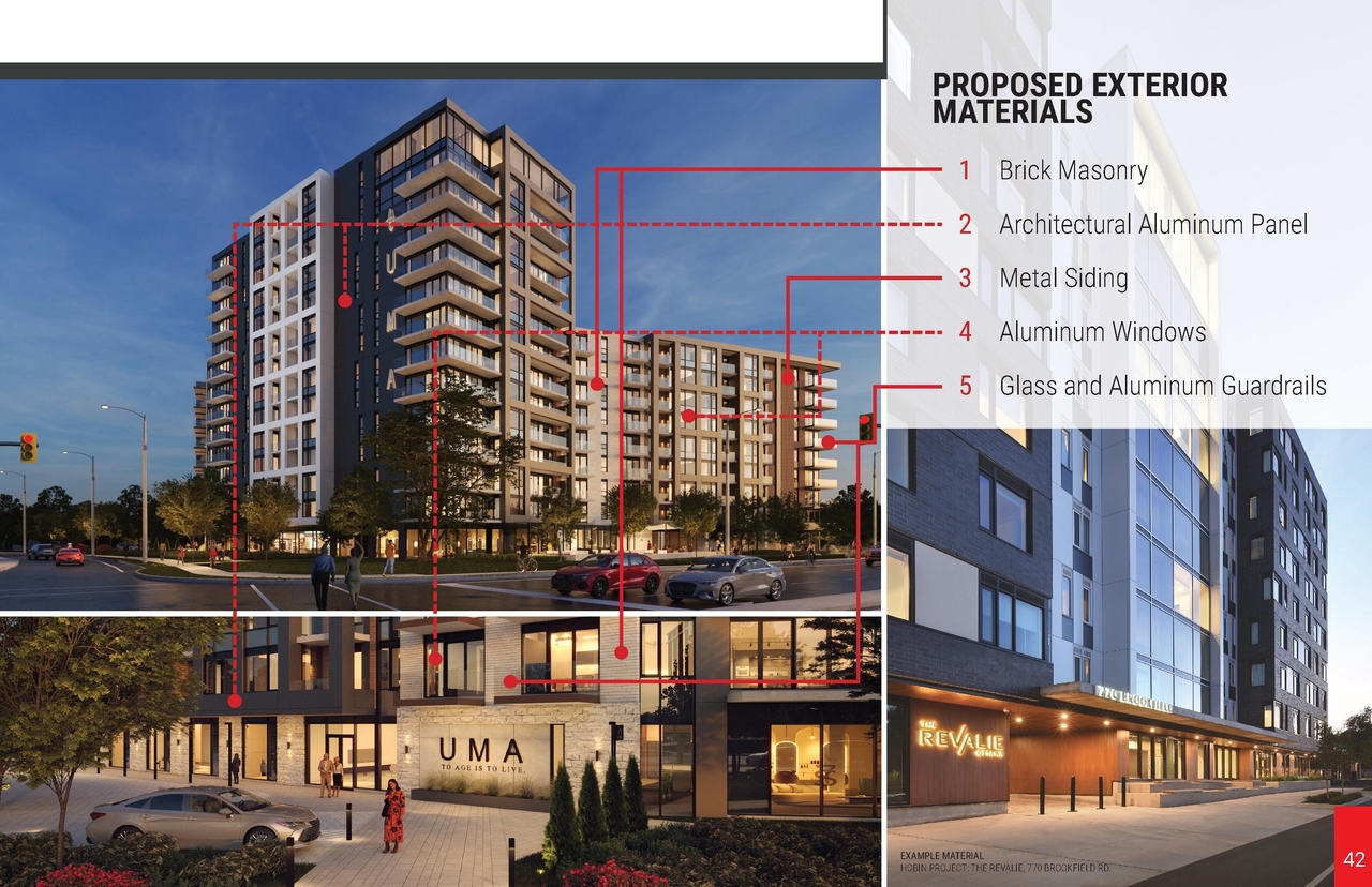 Rendering of building from page 42 of the file '2025-04-03 - UDRP DESIGN BRIEF - D02-02-24-0086'