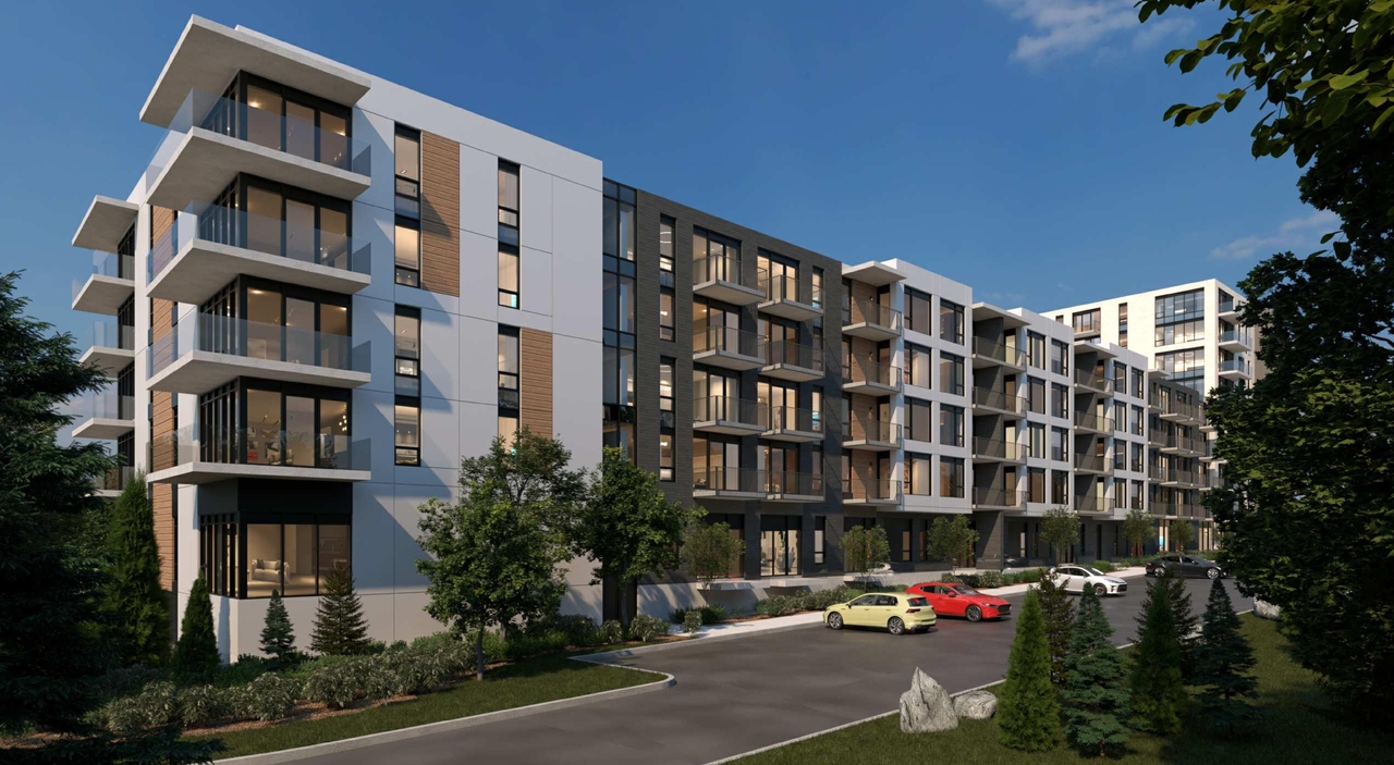 Rendering of building from page 51 of the file '2025-04-03 - UDRP DESIGN BRIEF - D02-02-24-0086'