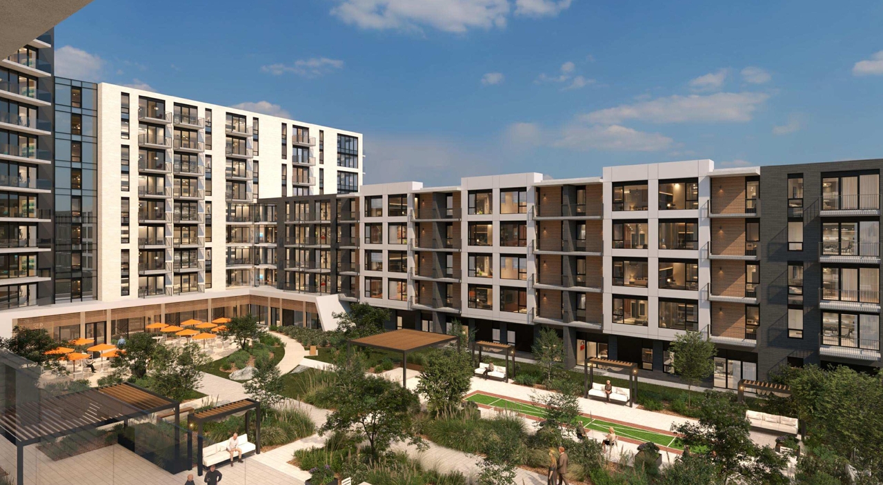 Rendering of building from page 52 of the file '2025-04-03 - UDRP DESIGN BRIEF - D02-02-24-0086'