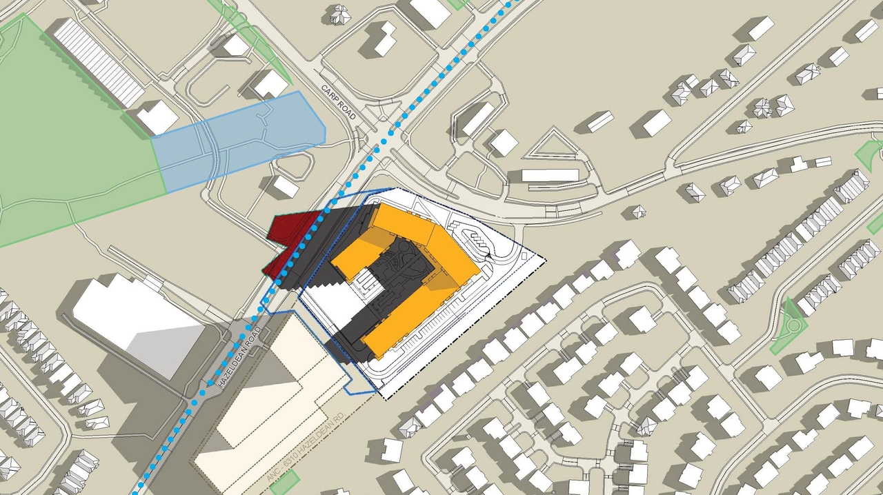 Construction site plan for project from page 76 of the file '2025-04-03 - UDRP DESIGN BRIEF - D02-02-24-0086'