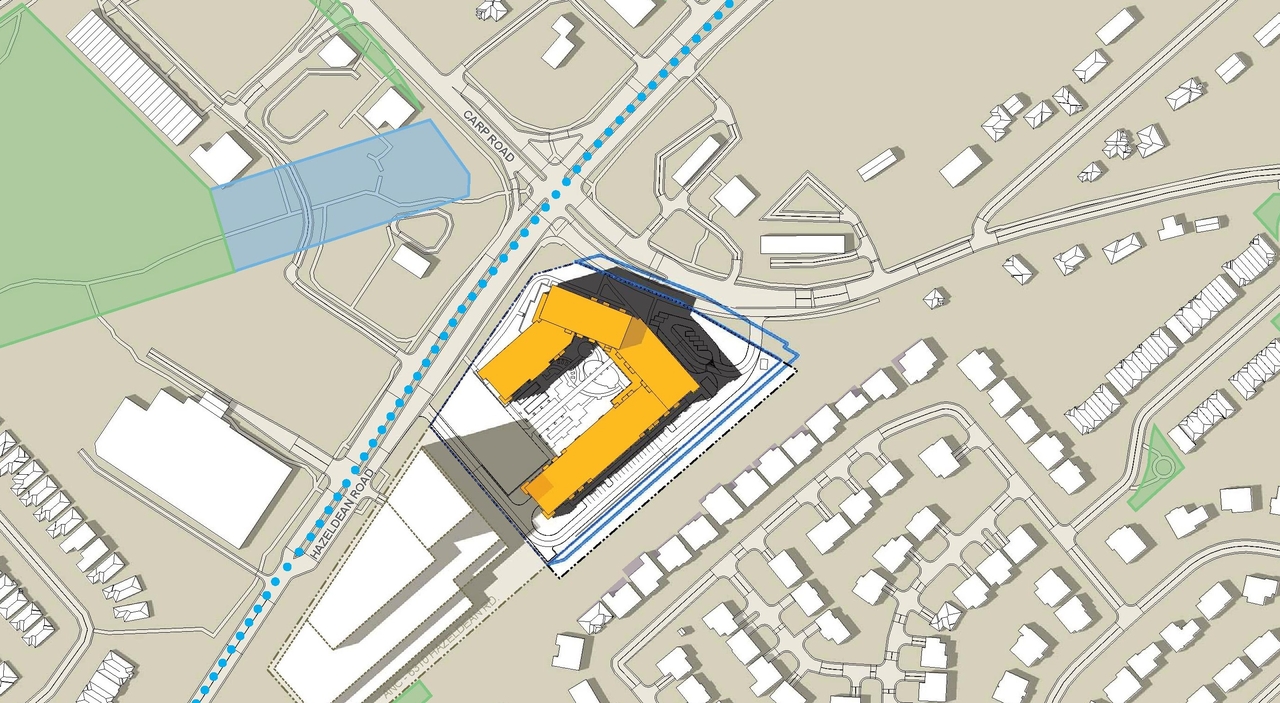 Construction site plan for project from page 84 of the file '2025-04-03 - UDRP DESIGN BRIEF - D02-02-24-0086'