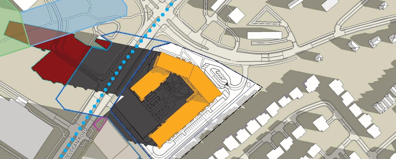 Construction site plan for project from page 89 of the file '2025-04-03 - UDRP DESIGN BRIEF - D02-02-24-0086'
