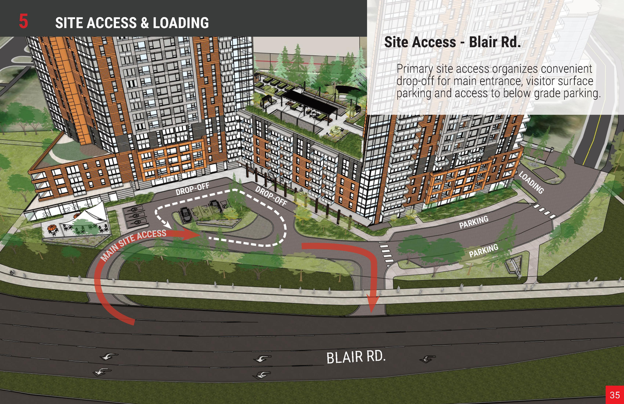 Construction site plan for project from page 35 of the file '2025-03-20 - UDRP Report - D02-02-24-0089'