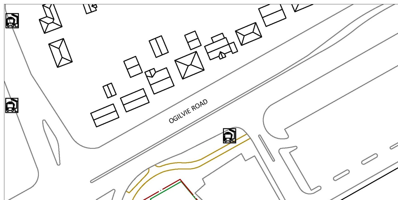 Construction site plan for project from page 112 of the file '2025-03-20 - Urban Design Brief - D02-02-24-0089'