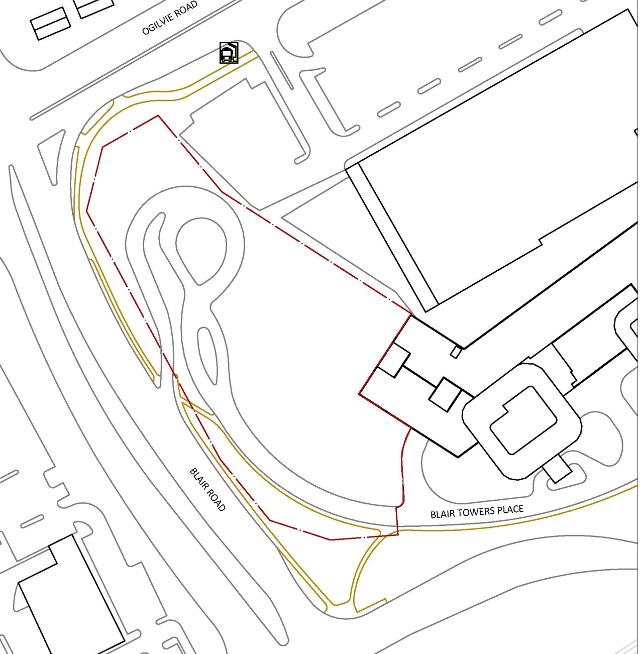 Construction site plan for project from page 113 of the file '2025-03-20 - Urban Design Brief - D02-02-24-0089'