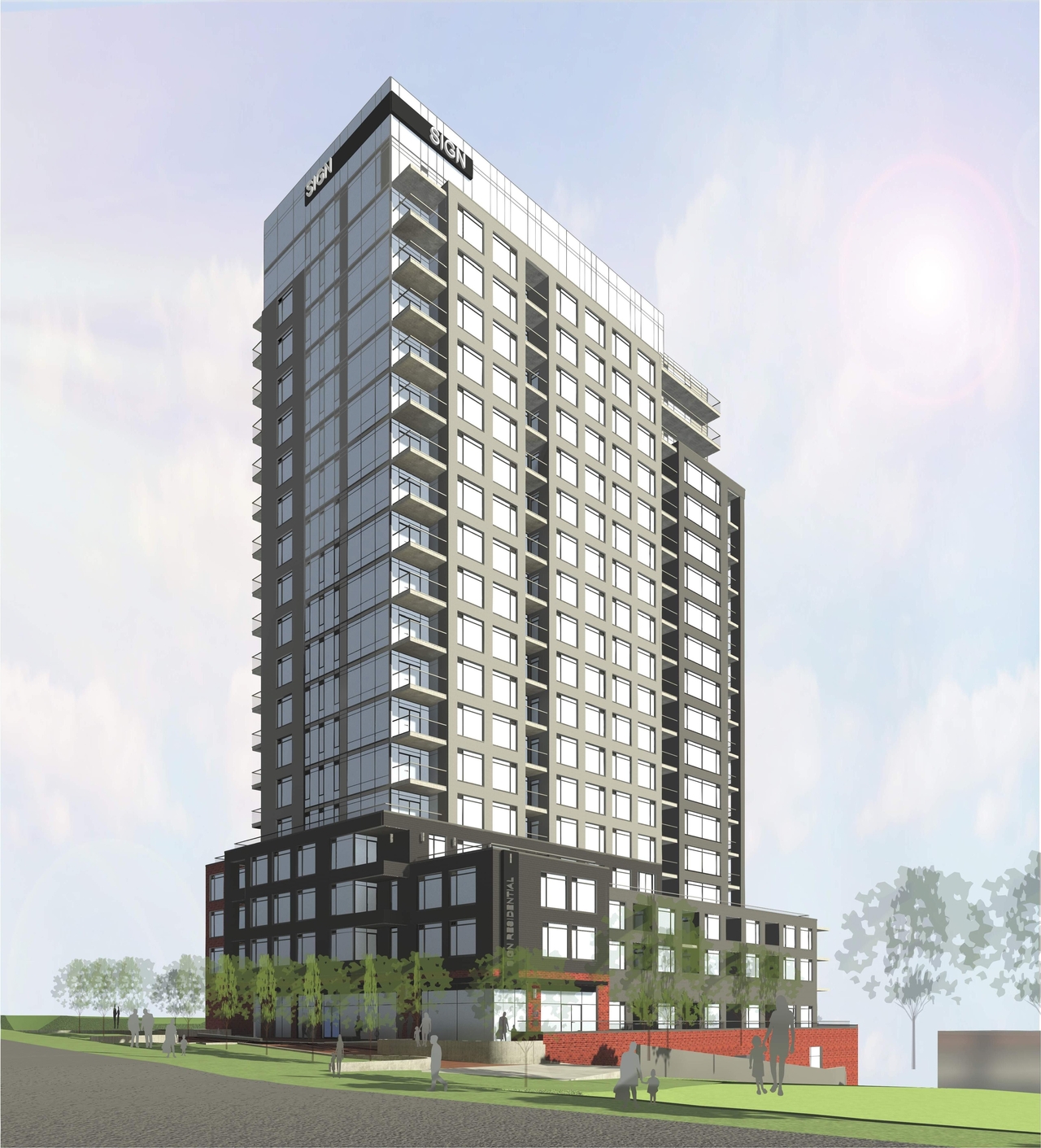 Rendering of building from page 1 of the file '2024-12-24 - 3D Renderings - D02-02-24-0091'