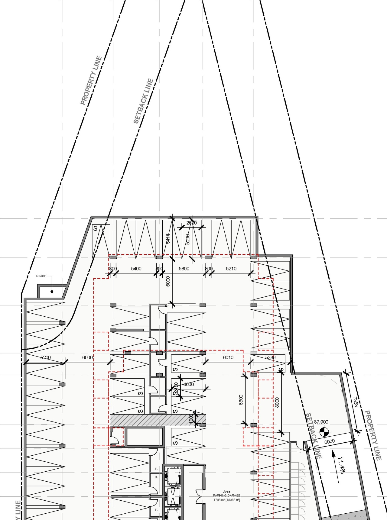 Construction site plan for project from page 27 of the file '2024-12-24 - Urban Design Brief Rev 2 - D02-02-24-0091'