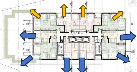 Floor plan for project from page 6 of the file '2024-12-24 - Urban Design Brief Rev 2 - D02-02-24-0091'